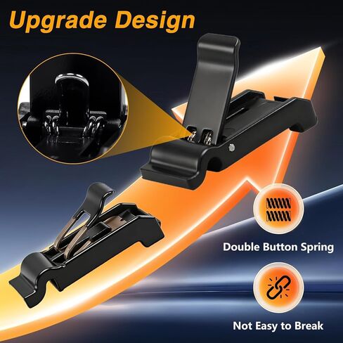 Upgraded Fuel Door Spring Clip, Gas Tank Door Cover Spring Compatible with Toyota 4Runner Avalon Camry Lexus LS430 LS460 GS300 GS430 GS460 Replace#: 77360-35040 77360-30030 in Saudi Arabia