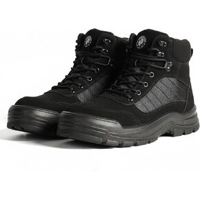 ANGRYRAM Steel Toe Boots for Men Women Lightweight Comfortable Steel Toe Shoes Puncture Proof Slip Resistant Construction Work Boots for Men Indestructible Safety Work Shoes in Kuwait