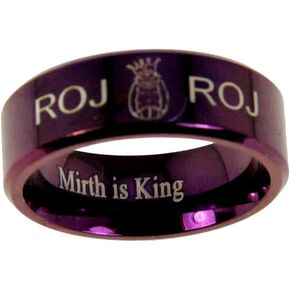 T110 Jester Ring ROJ Mirth is King R.O.J. Billiken Royal Order of Jesters R O J Biliken Book of the Play (9) in Kuwait