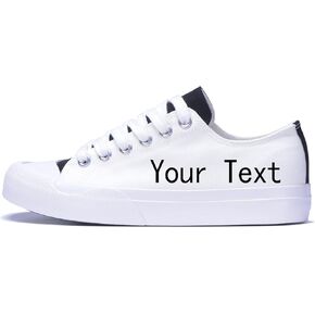 Custom Men's Canvas Low Top Fashion Sneaker Unisex Customized Personalized Cosplay Design with Photo Lace-up Classic Casual Shoes for Women Gift in Kuwait