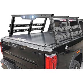 Adjustable 16.8-25" High Bed Racks Truck Rack Cargo Carrier Compatible with Toyota Tacoma/Tundra/Titan/Frontier/Gladiator JT/Ford F-Series/Silverado/Sierra/Dodge Ram in Kuwait