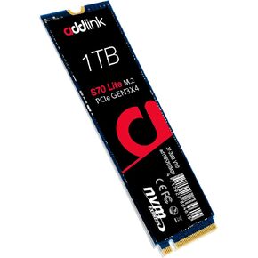 Addlink New S91 2TB 2230 NVMe High Performance PCIe Gen4x4 2230 3D NAND SSD - سرعة قراءة تصل إلى 5000 ميجابايت/ثانية متوافقة مع Steam Deck، ROG Ally، الكمبيوتر المحمول، محرك الحالة الصلبة الداخلي - (ad2TBS91M2P) in Kuwait