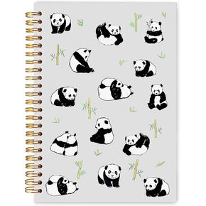 Cute Panda Notebook Journal 5.5x8.3, Panda Lover Gifts Journal, Wild Animal Lovers Gifts Notebooks for Note Taking, Adorable Animal Notebook Journaling Spiral in Kuwait