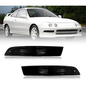 Front Turn Signal Side Marker Light Housing Compatible with 1994 1995 1996 1997 Acu-ra Integra, [DOT Certified] Turn Signal Lamp Cover [No Bulbs], 2 PCS, Amber Lens in Kuwait