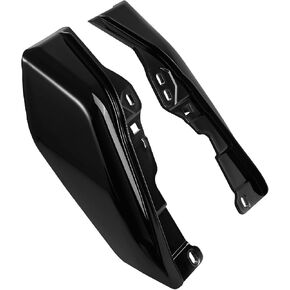 Green-L Pair Black Mid-Frame Air Deflectors with Mounting Hardware Kit Fit for Harley Touring Road King Street Electra Glide 2017-2023 in Kuwait