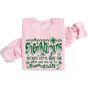 Shenanigans Irish Sweatshirt Womens St Patricks Sweatshirt in Kuwait