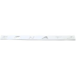 1PC Gloss Black Sonata Rear Tailgate Letters Emblem Compatible with 2020-2023 Sonata (Gloss Black) in Kuwait