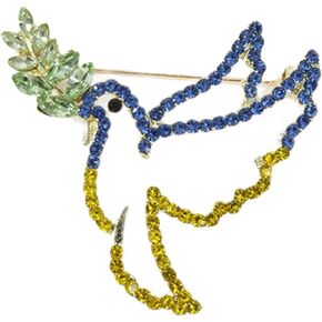 Fierce Eagle Dove Birds Brooch Stainless steel Bow Button Suit Badge Men's Women's Gifts in Kuwait