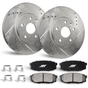 For Ford Fusion (13-20), Lincoln MKZ (13-16) Front Brake Kit Rotors+Pads in Kuwait