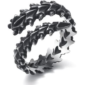 Vintage Centipede Ring for Men Women Stainless Steel Gothic Punk Ring Jewelry Unisex Statement Cosplay Halloween Rings Size 8/9/10/11/12/13 in Kuwait