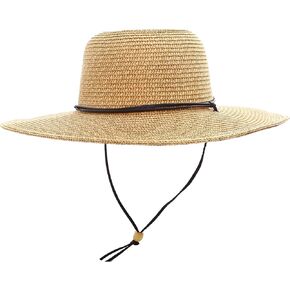 Women's Classic UPF 50+ Wide Brim Summer Straw Sun Hat in Kuwait