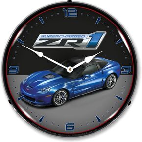 C6 كورفيت ZR1 ساعة حائط مضاءة LED in Kuwait