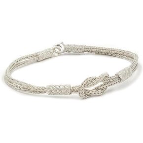 womens silver viking bracelet, love knot bracelet, sterling silver viking bracelet, 999 silver bracelet, in Saudi Arabia