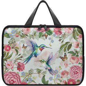 حقيبة لابتوب جلدية من COEQINE مقاومة للماء مقاس 10-17 بوصة للنساء وإكسسوارات السفر المحمولة بمقابض in Kuwait