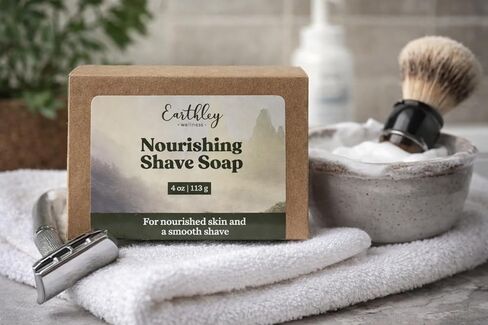 Earthley Wellness، ترويض اللحية، زيت اللحية الطبيعي بالكامل، ناعم، ناعم، خالي من مسببات الحساسية ومصنوع من زيوت نباتية، يرطب البشرة والشعر، يترك الشعر جيدًا ورائحة رائعة (عديم الرائحة) in Kuwait