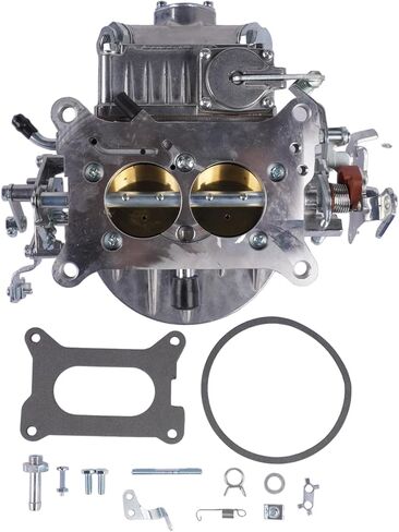 GELUOXI Carburetor 2 برميل مع استبدال الاختناق اليدوي لـ 2300 500 CFM CJ5 CJ7 F100 0-4412S in Saudi Arabia