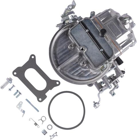GELUOXI Carburetor 2 برميل مع استبدال الاختناق اليدوي لـ 2300 500 CFM CJ5 CJ7 F100 0-4412S in Saudi Arabia