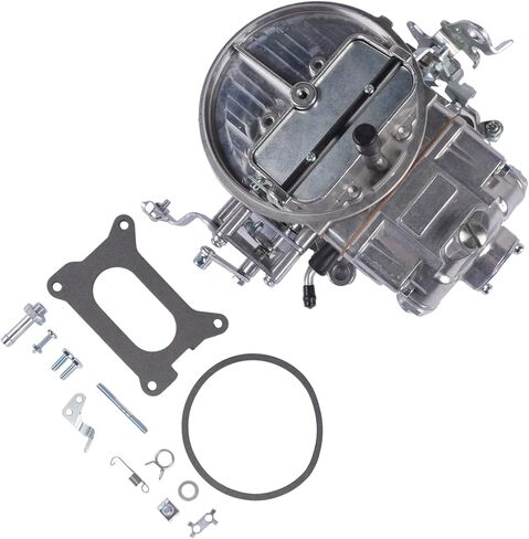 GELUOXI Carburetor 2 برميل مع استبدال الاختناق اليدوي لـ 2300 500 CFM CJ5 CJ7 F100 0-4412S in Saudi Arabia