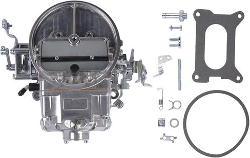 GELUOXI Carburetor 2 برميل مع استبدال الاختناق اليدوي لـ 2300 500 CFM CJ5 CJ7 F100 0-4412S in Saudi Arabia