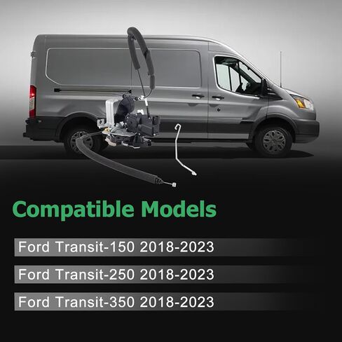 مشغل مزلاج قفل الباب الجانبي العلوي CK4Z6143288A متوافق مع Ford Transit-150 250 350 2018-2023، استبدل CK4Z6143288A in Kuwait