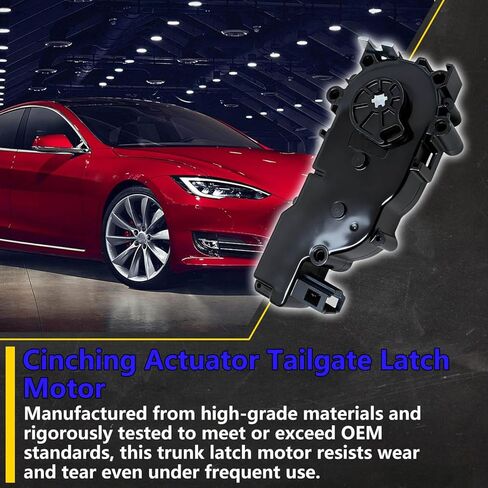 Cinching Actuator Tailgate Latch Motor Fit for Tesla Model S 2012–2021 | Replace 1003549-00-D | Rear Trunk Lock Actuator Assembly in Saudi Arabia