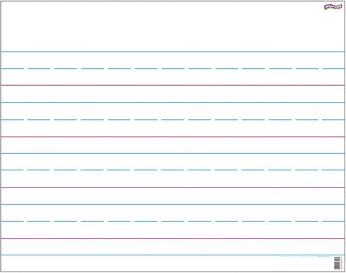 TREND Handwriting Paper Wipe-Off Chart, Classroom Decor, 22" x 28" in Saudi Arabia