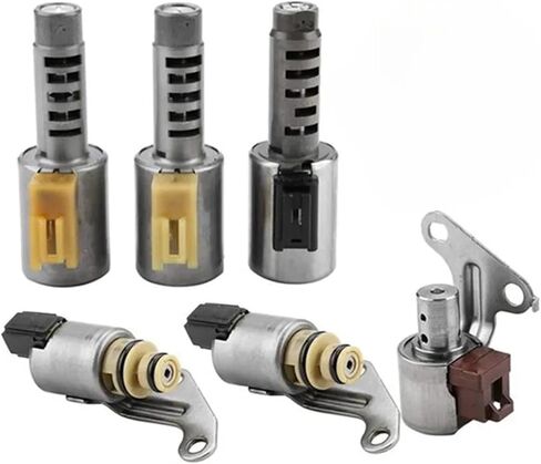 6Pcs/Set U540E U540 Transmission Solenoid Valve Body Kit Compatible For Toyota VIOS Paseo Serion Terios 2002-2009 in Saudi Arabia
