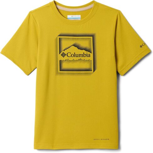 Columbia Boys Tech Trail Utility Short Sleeve Graphic Crew in Saudi Arabia