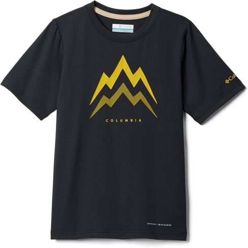 Columbia Boys Tech Trail Utility Short Sleeve Graphic Crew in Saudi Arabia