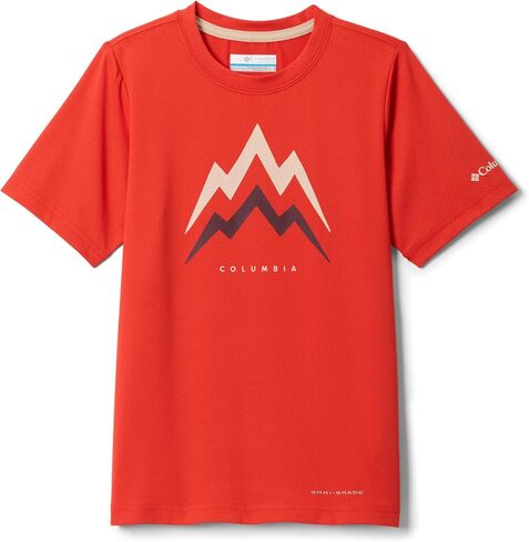 Columbia Boys Tech Trail Utility Short Sleeve Graphic Crew in Saudi Arabia