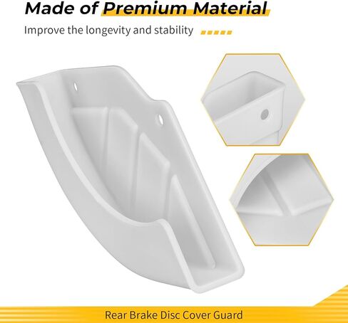M MATI Rear Brake Disc Cover Guard for Honda CR125R CR250R CR500R 1987-2001 XR650R 2000-2007 43330-KS6-700 in Saudi Arabia