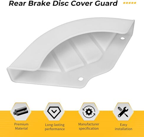 M MATI Rear Brake Disc Cover Guard for Honda CR125R CR250R CR500R 1987-2001 XR650R 2000-2007 43330-KS6-700 in Saudi Arabia