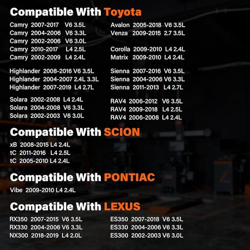 استبدال المبتدئين الجديد لـ V6 02-17 Toyota Camry، 02-08 Solara، 04-12 Sienna، 06-18 RAV4، 04-16 Highlander، 02-12 Lexus ES300 RX330 RX350 2.4L 3.0L 3.5L 3.3L، 17825N 428000-1080 9642809-108 in Kuwait