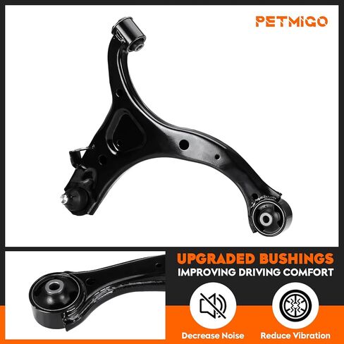 Front Lower Left & Right Control Arms w/Ball Joints Replacement Suspension Kit fit for Hyundai Santa Fe 2010 2011 2012, Fit for Kia Sorento 2011 2012 2013, Driver & Passenger Side (2PCS) in Saudi Arabia