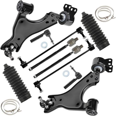 Front Lower Control Arm w/Ball Sway Bar Suspension Kit Compatible with Buick Enclave 08-17, for Chevy Traverse 09-17, for GMC Acadia 2007-2016/ Limited 2017, for Saturn Outlook 2007-2010 in Saudi Arabia