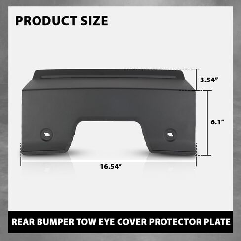 G-PLUS Rear Bumper Tow Eye Cover Protector Plates Compatible with Range Rover Sport 2010-2013 in Saudi Arabia