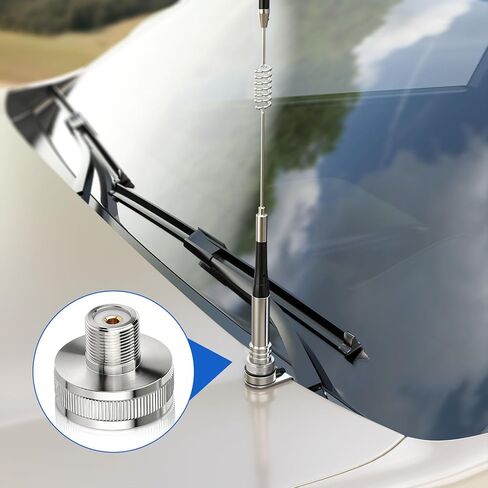 Bingfu NMO to UHF SO239 Mobile Antenna Adapter for PL259 VHF UHF Ham Radio Antenna SO239 to NMO Male Mounting Adapter in Saudi Arabia