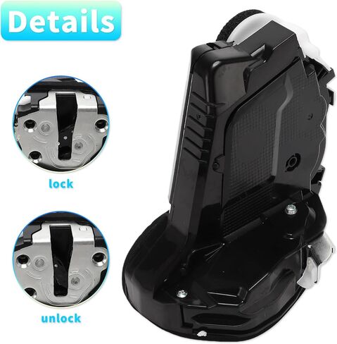 X AUTOHAUX Replacement Rear Right Passenger Side Power Door Lock Actuator Motor for Honda Pilot 2016-2022 for Honda HR-V 2016-2022 Door Latch Actuator Assembly Replace No.72610T5RA31 Black in Saudi Arabia