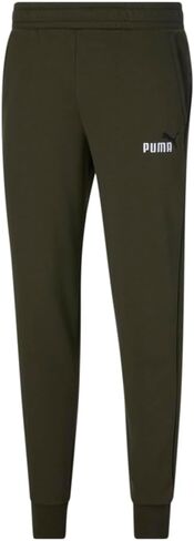 PUMA Men's Essential Logo Pants, Forest Night, Large in Saudi Arabia