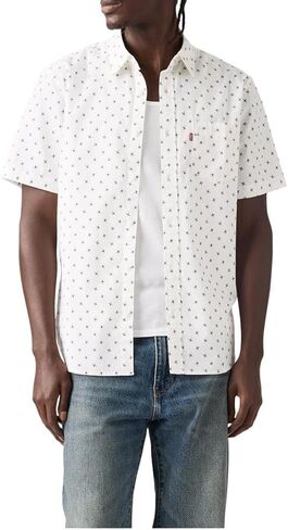 Levi's Men's Classic 1 Pocket Short Sleeve Button Up Shirt (Also Available in Big & Tall) in Saudi Arabia