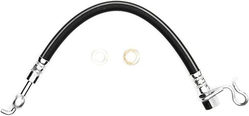 Dynamic Friction Company Rear Lower Left Brake Line Hose 350-54666 For 2012-2014 Ford F-150 in Saudi Arabia