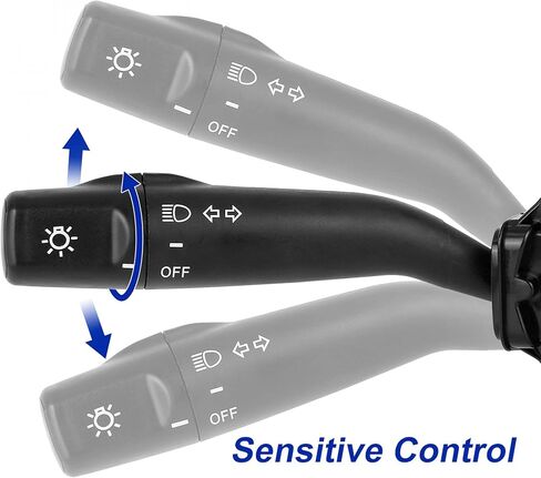X AUTOHAUX Turn Signal Switch Headlamp Dimmer Switch Multi-Function Combination Switch for Toyota Camry 97-01 4-Door Replaces CBS-1009 8414006010 84140-06010 in Kuwait