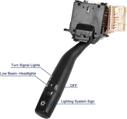 X AUTOHAUX Turn Signal Switch Headlamp Dimmer Switch Multi-Function Combination Switch for Toyota Camry 97-01 4-Door Replaces CBS-1009 8414006010 84140-06010 in Kuwait