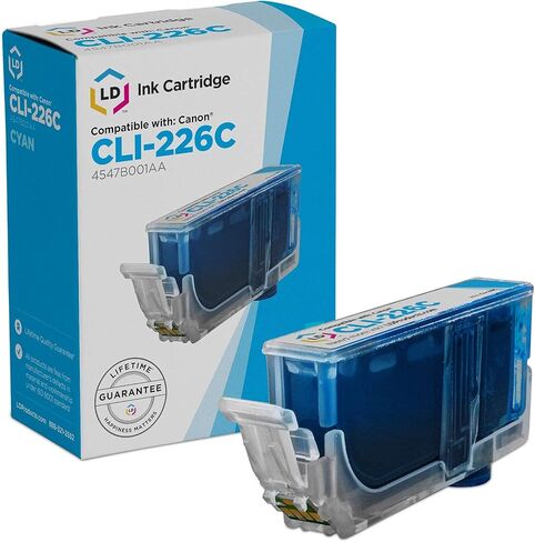 استبدال خرطوشة الحبر المتوافقة مع منتجات LD لـ Canon CLI-226BK 4546B001AA (صبغ أسود) متوافق مع iP4820 MG5120 MG5220 MG6120 MG8120 MX882 iX6520 MG8120B iP4920 MG5320 MG6220 MG8220 MX892 MX712 in Saudi Arabia