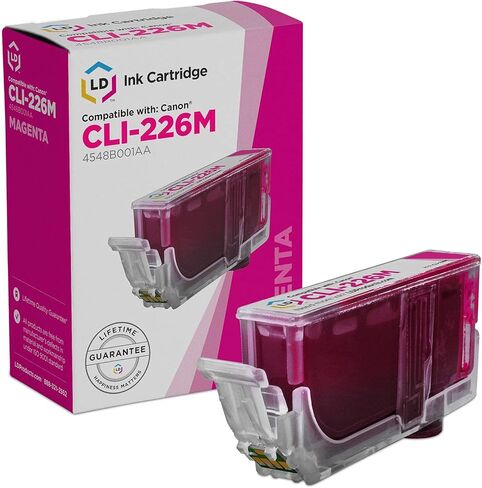 استبدال خرطوشة الحبر المتوافقة مع منتجات LD لـ Canon CLI-226BK 4546B001AA (صبغ أسود) متوافق مع iP4820 MG5120 MG5220 MG6120 MG8120 MX882 iX6520 MG8120B iP4920 MG5320 MG6220 MG8220 MX892 MX712 in Saudi Arabia