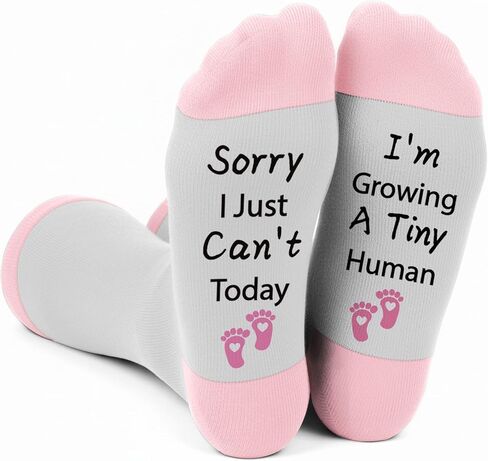Novelty Socks for New Mom New Dad Maternity Gift for Pregnant Women Pregnancy Socks Gift for First Time Mom Dad in Saudi Arabia