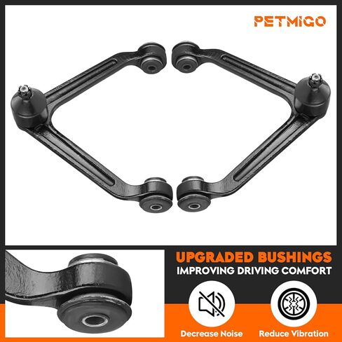 2WD RWD Front Upper Control Arms with Ball Joint Kit for Dodge Ram 1500 2002 2003 2004 2005 Tie Rod End Sway Bar Link Suspension Kit, 10pcs in Saudi Arabia