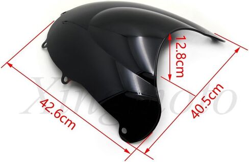 PMMA Double Bubble Windscreen Windshield for Suzuki GSXR600 GSXR750 GSX-R 96-99 in Kuwait