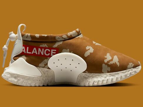 Nike Moc Flow SP Undercover Ale Brown Sneakers Sahoes DV5593 200 (ALE Brown/University RED-White, US Footwear Size System, Adult, Men, Numeric, Medium, 10) in Saudi Arabia