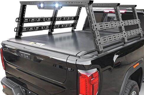 Adjustable 16.8-25" High Bed Racks Truck Rack Cargo Carrier Compatible with Toyota Tacoma/Tundra/Titan/Frontier/Gladiator JT/Ford F-Series/Silverado/Sierra/Dodge Ram in Kuwait